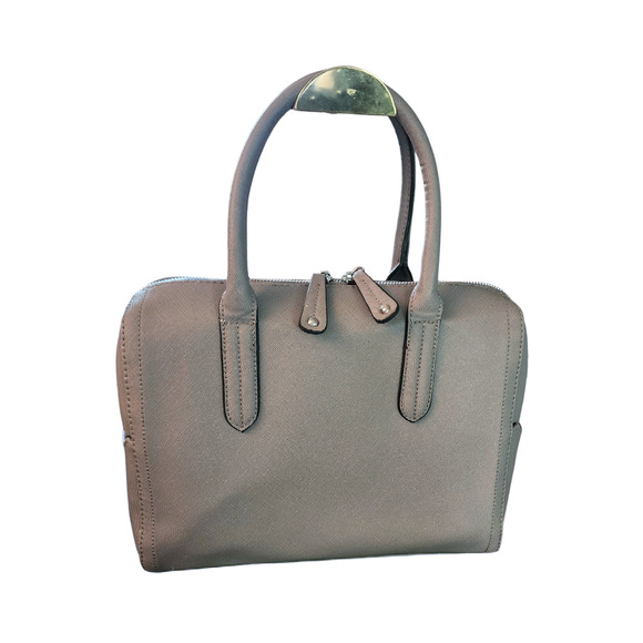 Steve Madden gray faux leather satchel, shoulder bag - Picture 2 of 9